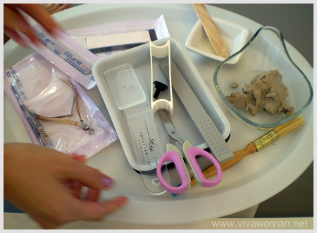 sterilized-nail-tools. Customized organic treatments