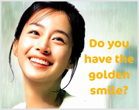 golden smile