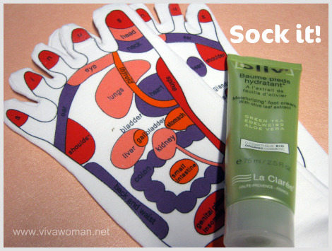 moisturizing foot socks