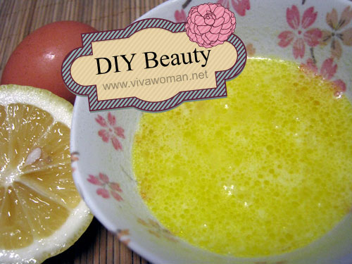 Beauty: egg wrinkle olive mask diy white mask and face DIY with oil eggs anti
