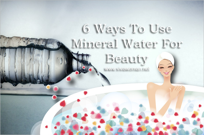 mineral water for beauty