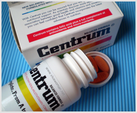 Centrum multi vitamins minerals supplement