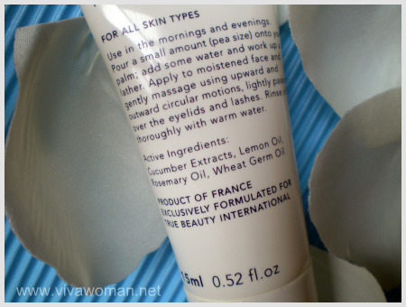 True Bio Skin Care Moisturizing Cleanser Ingredients