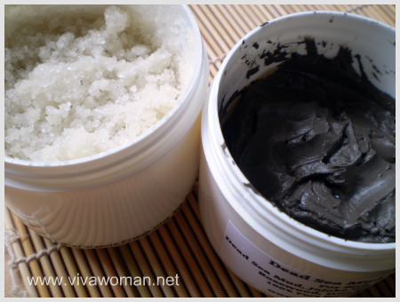 dead sea mud & dead sea salt