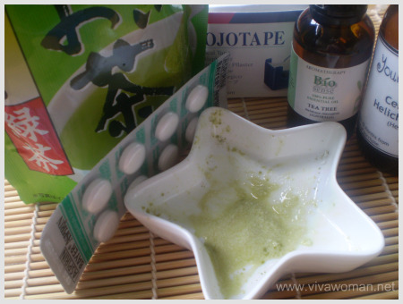 DIY acne spot treatment