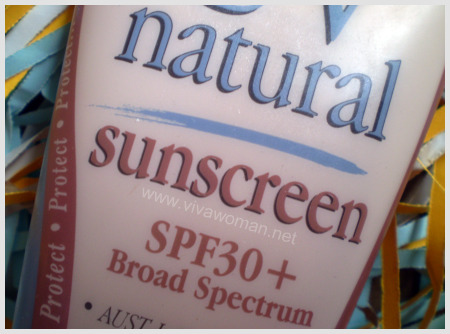 UV Natural Sunscreen