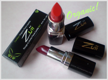 Zuii Organic Lipsticks