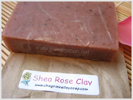 Shea Rose Clay Handmade Soap