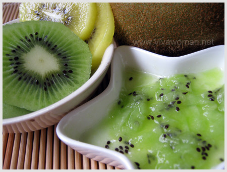 kiwi fruit cleanser