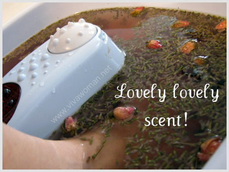 lavender tea foot soak