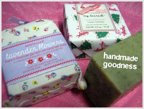 Handmade soaps