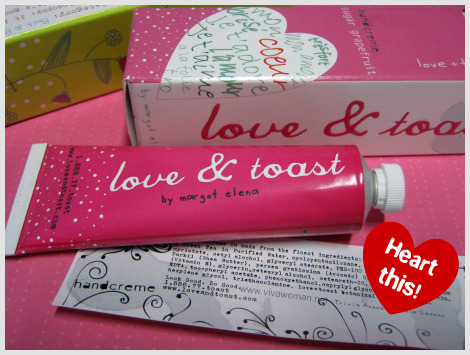 Love & Toast hand cream