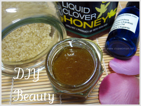 brown sugar honey hand scrub