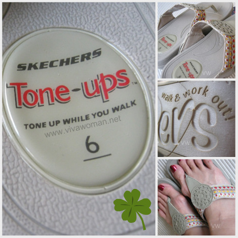 sketcher tone up flip flops