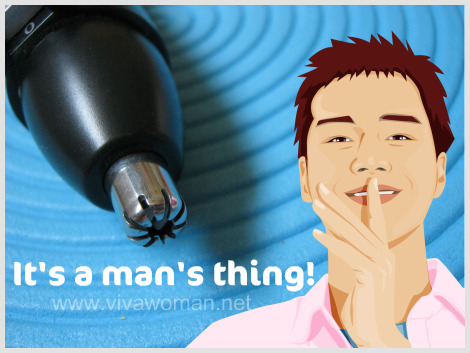 Do women need to use a nose hair trimmer?