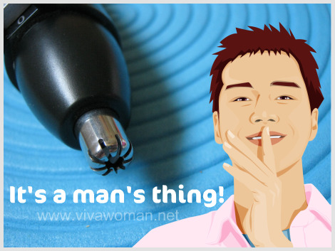 can a nose hair trimmer cut you