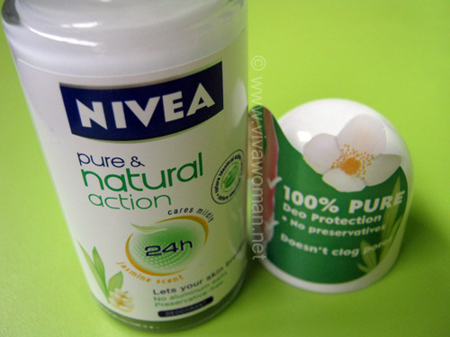 Nivea Pure & Natural Roll-On