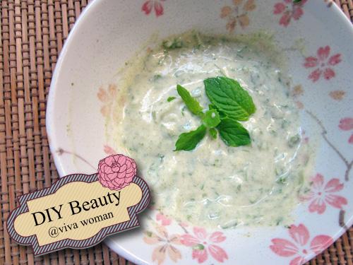 Diy mint face mask