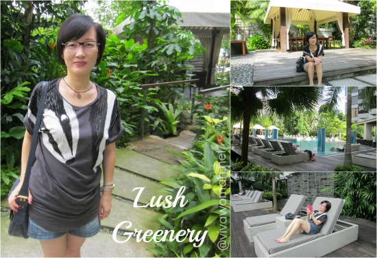 Lush Greenery Grand Hyatt Singapore