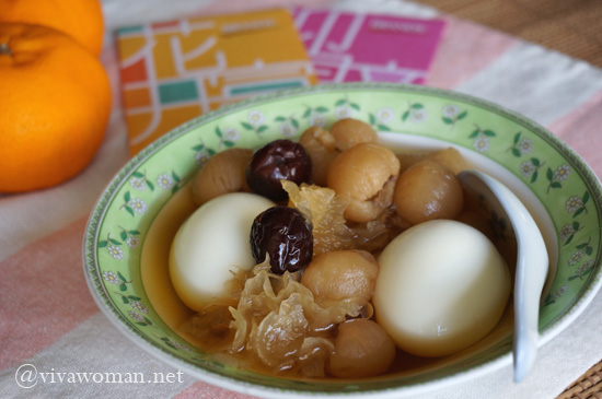 Longan fungus sweet soup