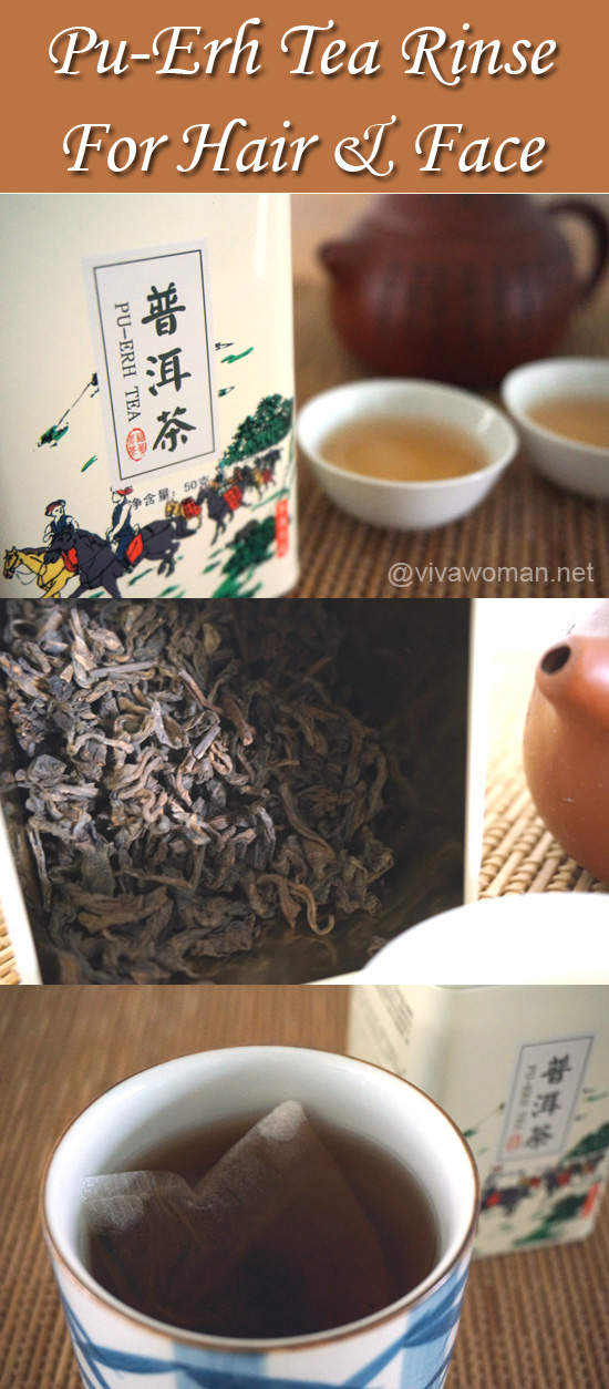 Pu Erh Tea Rinse For Beauty