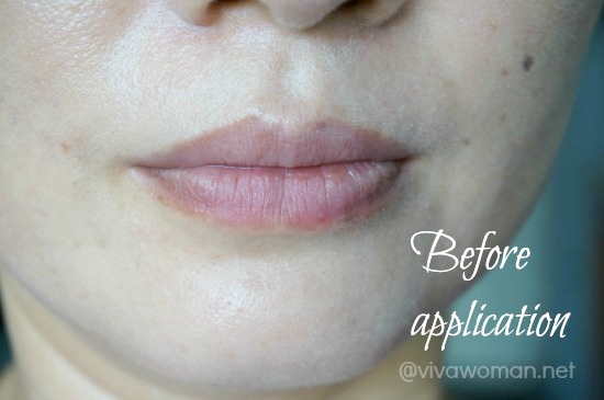 Before Using MVO Pacific Lip Treatment