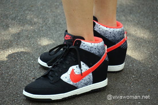Wedge hotsell trainers nike