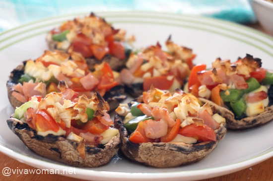 baked portobello mushrooms