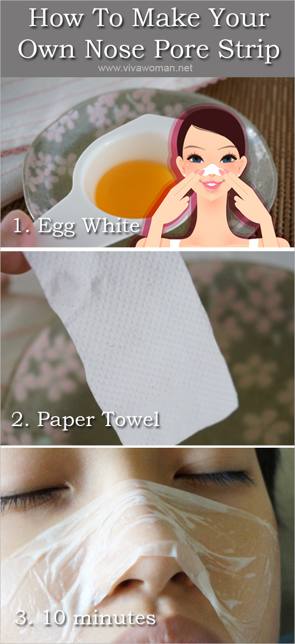 How To Make DIY Nose Pore Strip To Get Rid Of Blackheads