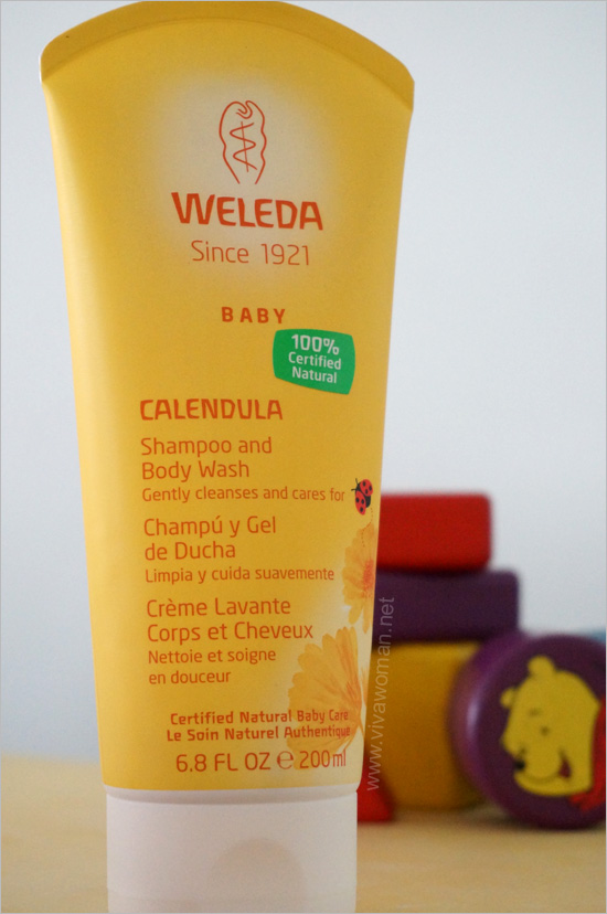 weleda calendula baby wash