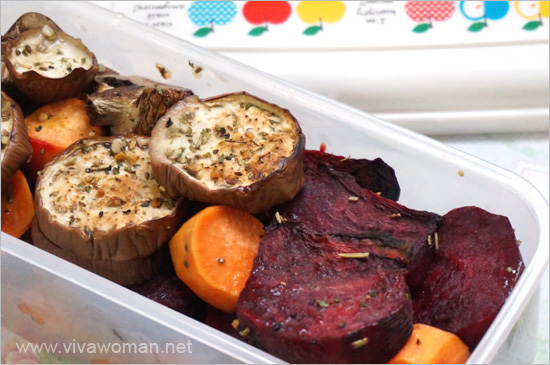 Eggplant-Beetroot-Lunchbox