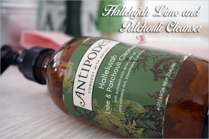 Antipodes Hallelujah Lime and Patchouli Cleanser