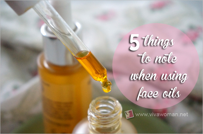 5 reasons to use face oils with caution