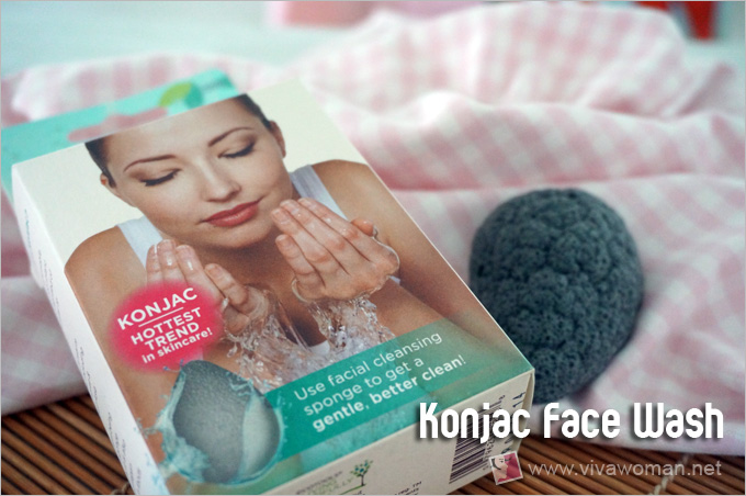 Konjac Sponge Face Wash For Morning