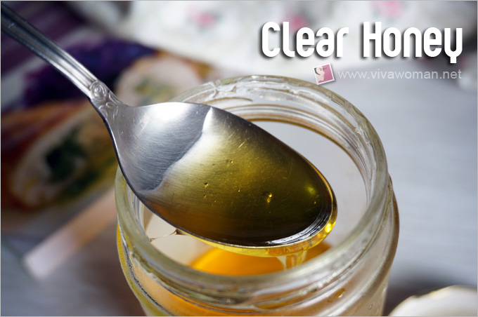 clear honey