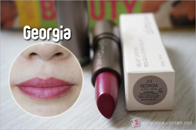 Alima Pure Velvet Lipstick Georgia