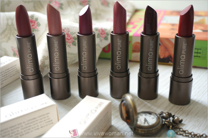 Alima Pure Velvet Lipsticks Review