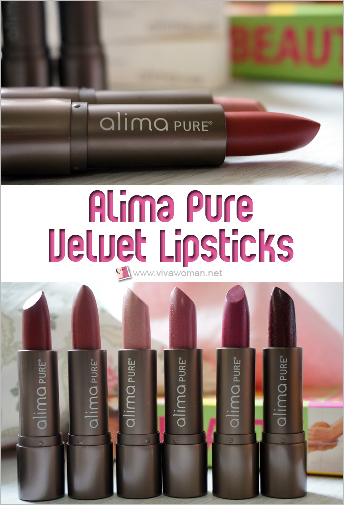 Alima Pure Velvet Lipsticks