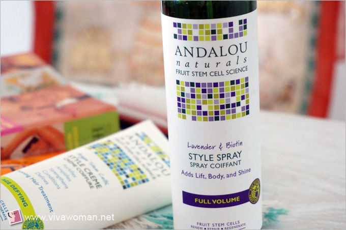 Andalou Naturals Lavender And Biotin Style Spray