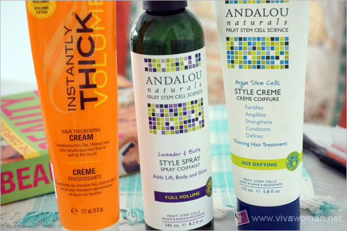 Andalou Naturals Marc Anthony Hair Volumizing And Thickening Products