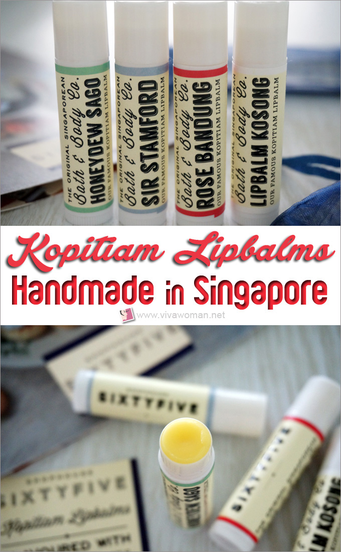 Shophouse Sixtyfive Kopitiam Lipbalms That Are Handmade In Singapore With Love