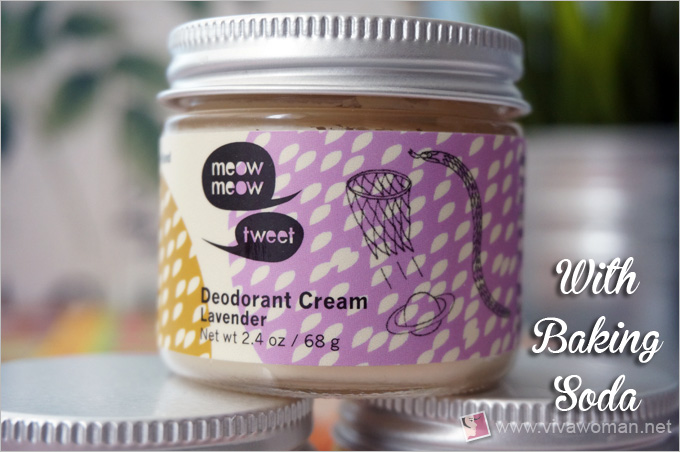 Meow Meow Tweet Deodorant Cream Lavender