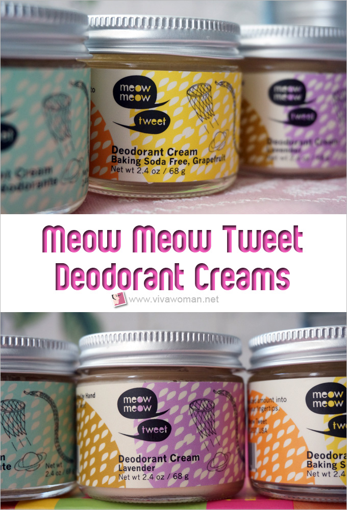 Meow Meow Tweet Deodorant Cream Review