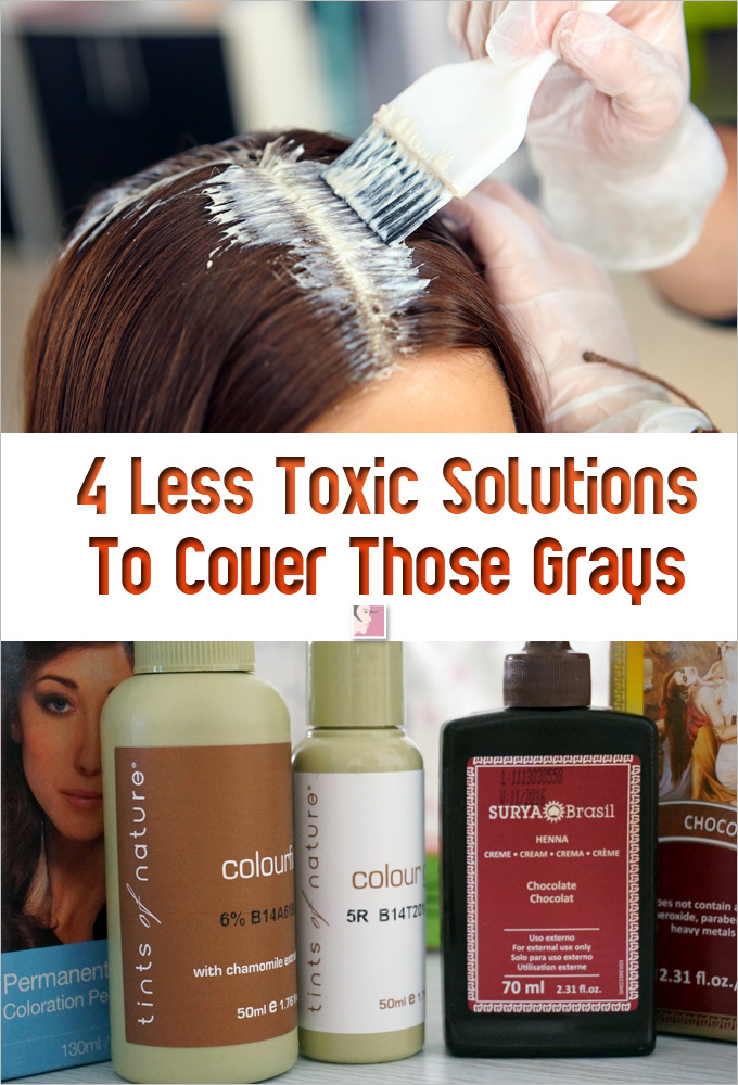 Less Toxic Hair Coloring Solutions For Gray Hair