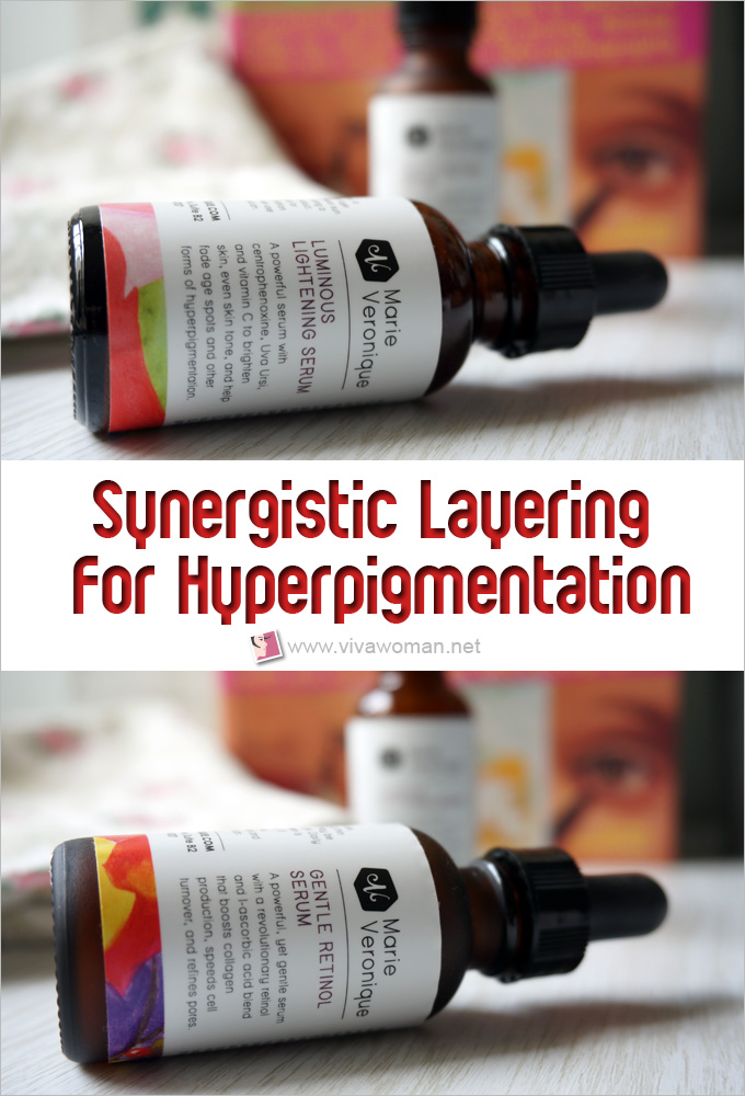 Synergistic Layering Skin Care Treatment For Hyperpigmentation