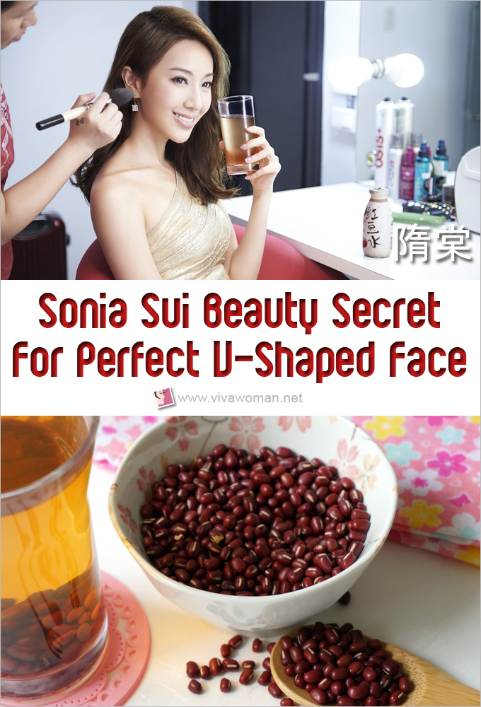 Sonia Sui Beauty Secret Is To Drink Red Bean Water For Perfect V-Shaped Face