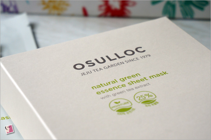 Osulloc Natural Green Essence Sheet Mask