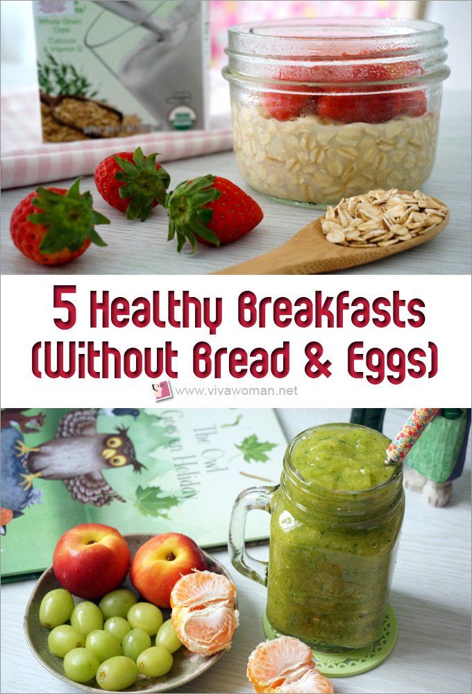 5 healthy breakfasts without bread or eggs