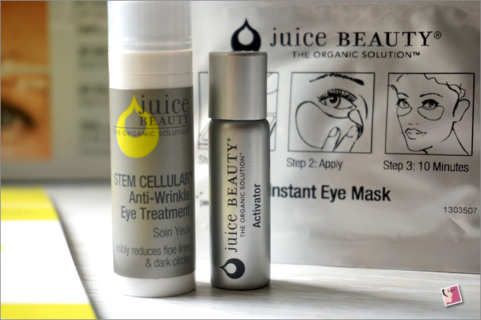 Juice Beauty Stem Cellular Anti-Wrinkle Eye Treatment and Instant Eye Mask
