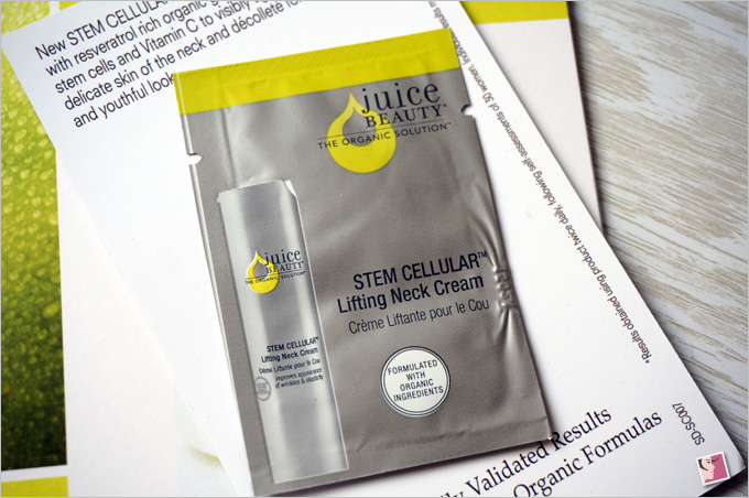 Juice Beauty Stem Cellular Lifting Neck Cream Sample